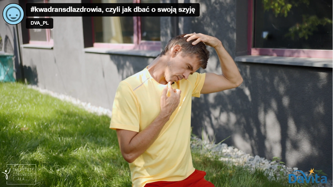 #kwadransdlazdrowia: zdrowa szyja! [VIDEO]
